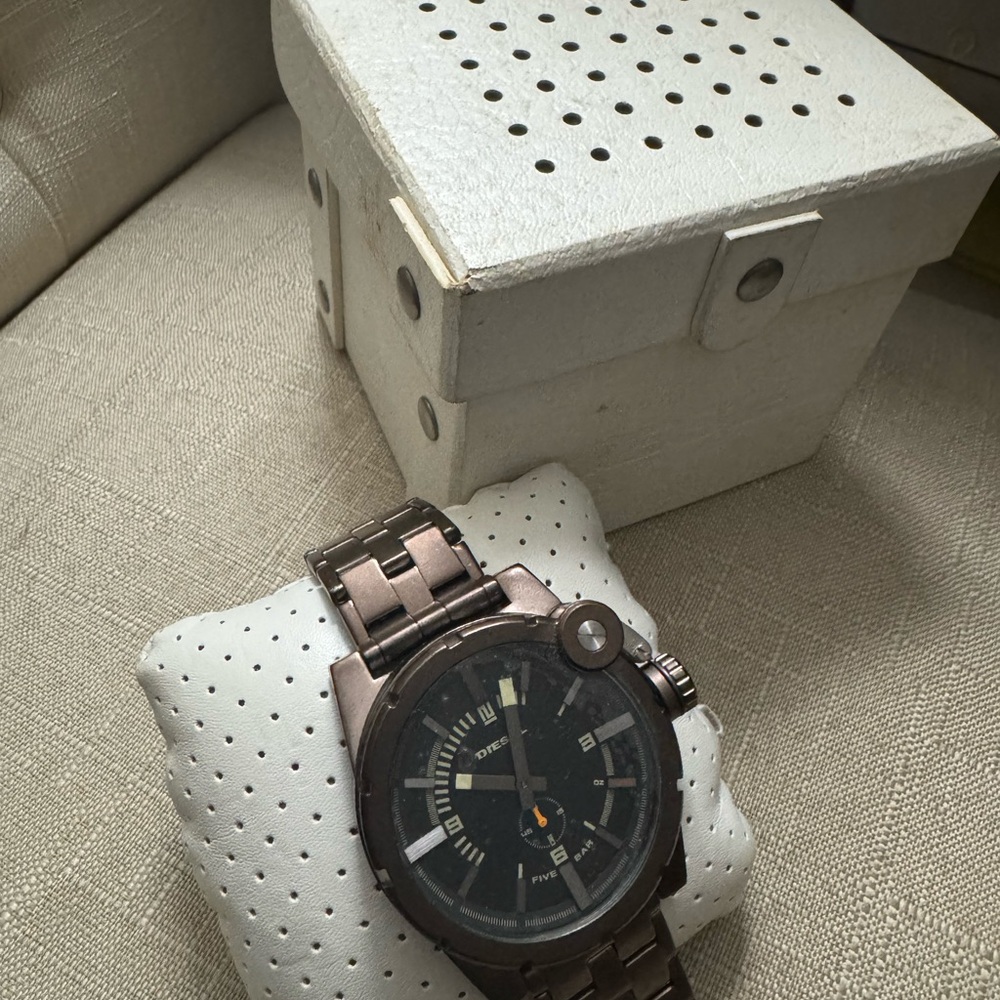 Diesel Men's Watch - Black and Brown